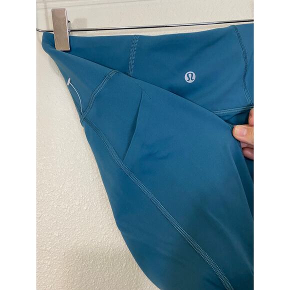 Lululemon Pace Rival HR Crop 22" Size 6 - Picture 7 of 8